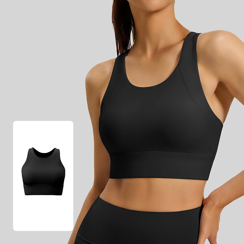 Sports Bra Racerback - Soutien-gorge de sport antichoc push-up à