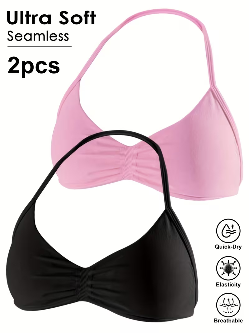 Sports Bra Racerback - Lot de 2 débardeurs de sport
