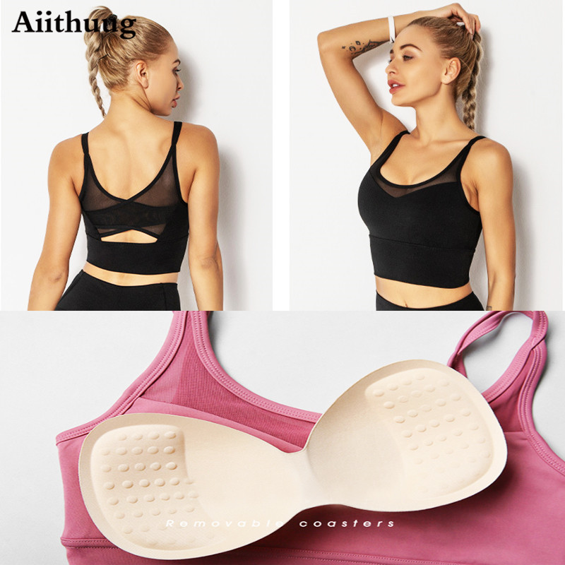 Aiithuug Yoga soutiens-gorge F - Sports Bra Racerback avis et prix