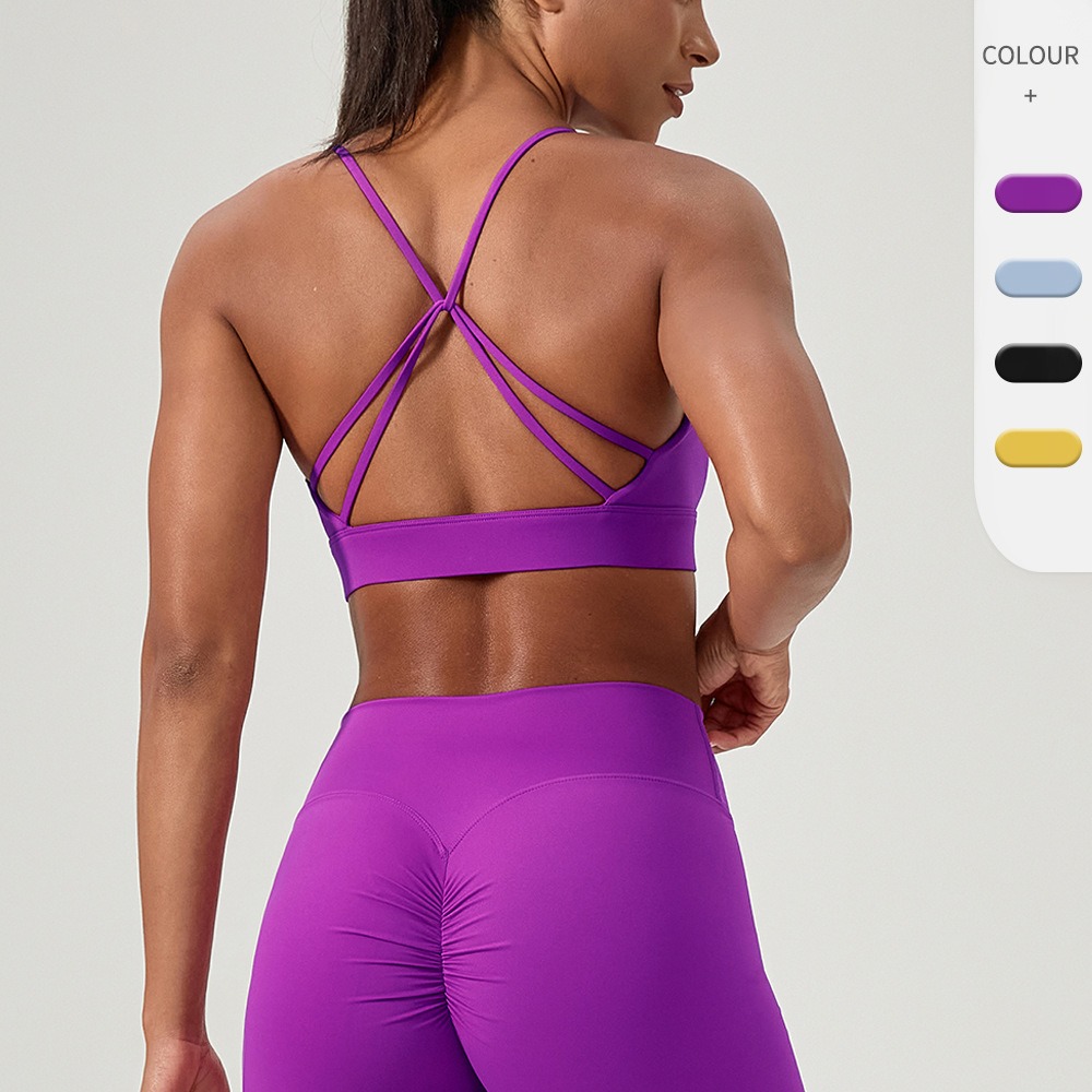Soutien-gorge de Yoga Sexy pou - Sports Bra Racerback avis et prix