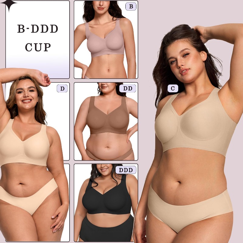 Soutien-gorge sans fil en gelé - Underwire Bra Padded avis et prix