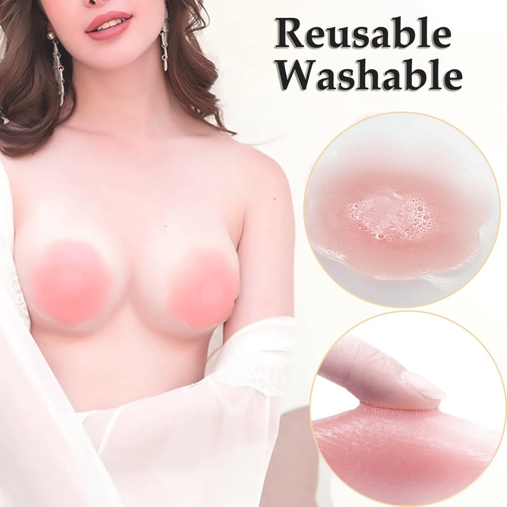 6/12 pièces Cache-tétons invis - Strapless Bra Adhesive avis et prix