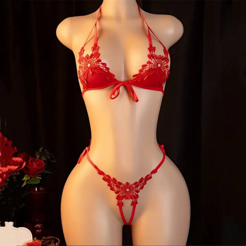 Ensemble de lingerie érotique  - Sheer Bra Lace avis et prix