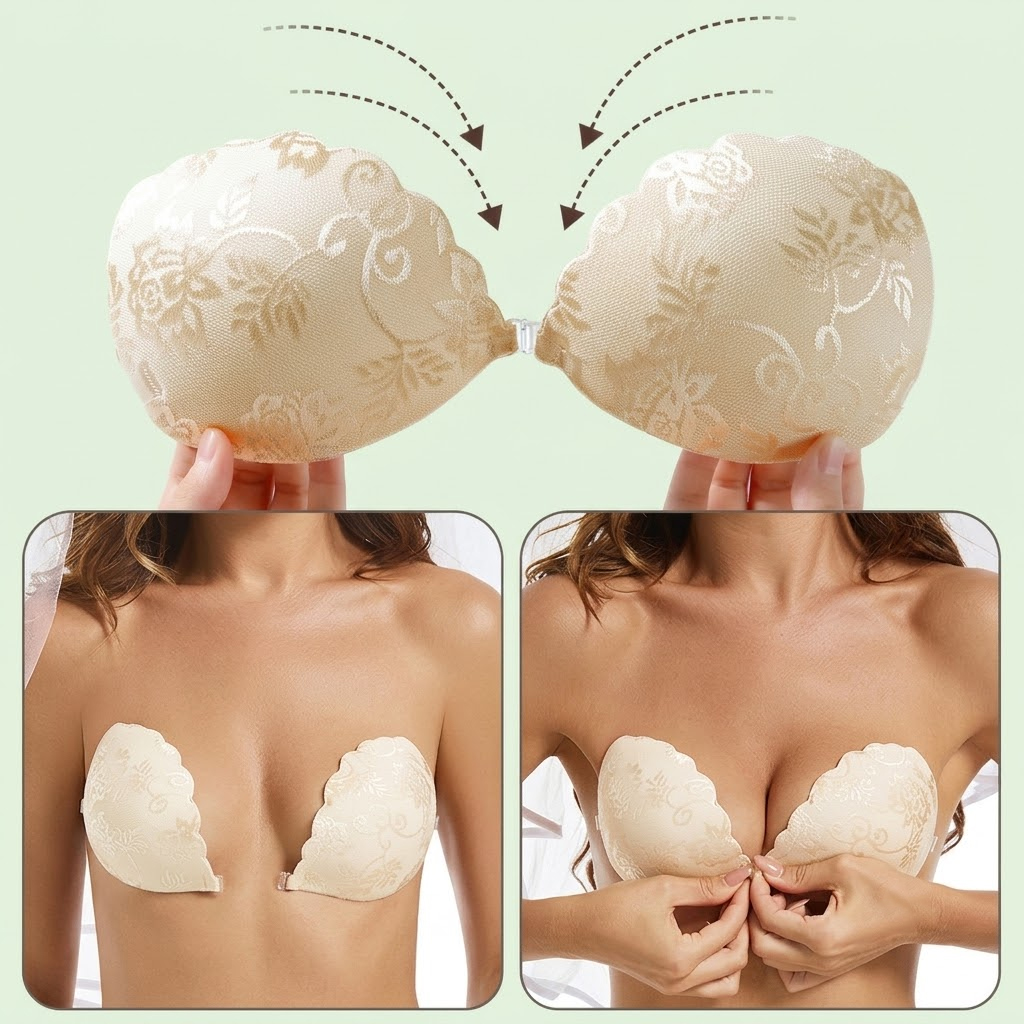 Soutien-gorge adhésif en dente - Strapless Bra Adhesive avis et prix